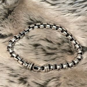 David Yurman Men’s Bracelet Sterling Silver